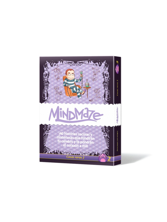 Juego de mesa mind maze: cosas raras 2 pegi 14 Juego de mesa mind maze: cosas raras 2 pegi 14