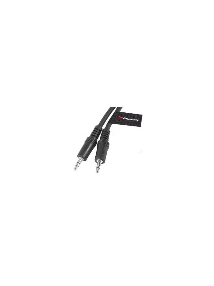 Cable de audio mini jack 3.5 mm m - m estéreo de 5 m Cable de audio mini jack 3.5 mm m - m estéreo de 5 m