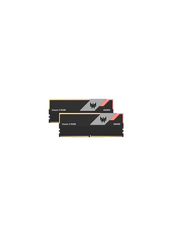 Memoria ram ddr5 32gb 2x16gb acer predator vesta2 - udimm - 6000mhz cl 30 black rgb Memoria ram ddr5 32gb 2x16gb acer predator vesta2 - udimm - 6000mhz cl 30 black rgb