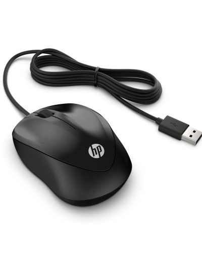 Mouse raton hp usb 1000 negro