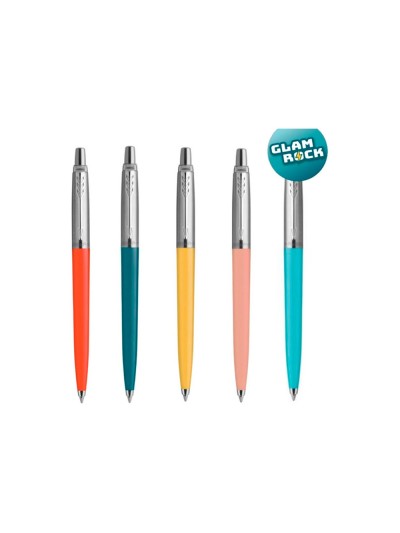 Boligrafo parker jotter originals glam rock transit expositor de 20 unidades colores surtidos