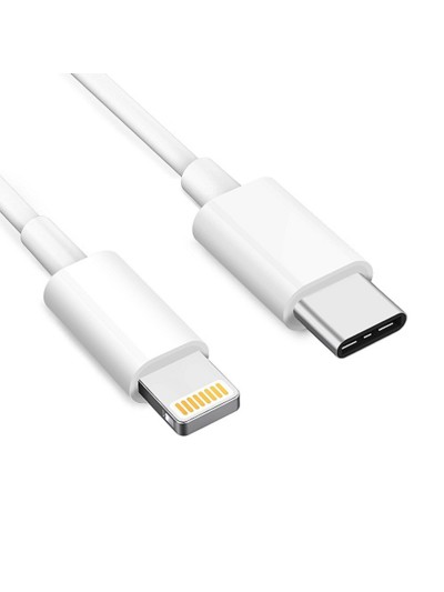 Cable mfi de carga rapida 3a y datos usb - lightning para iphone ipad 1 m
