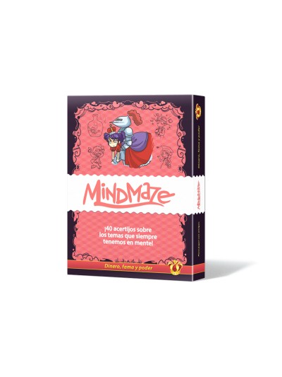 Juego de mesa mind maze: dinero fama y poder pegi 14
