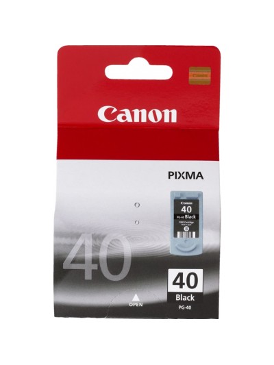 Cartucho tinta canon pg 40 negro 16ml pixma 1600 - 2200 - 2600 - mp150 - 170 - 190 - 450 - pg40