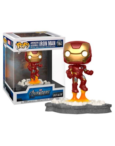 Funko pop deluxe marvel los vengadores iron man assemble 45610