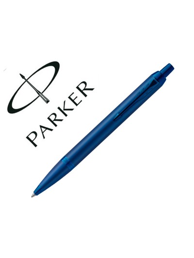 Boligrafo parker im professionals monochrome blue en estuche de regalo