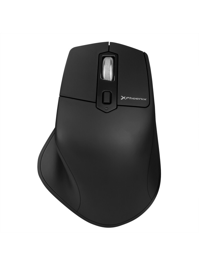 Ratón inalambrico bluetooth phoenix ergo m2 ergonomico multidispositivo y batería recargable click silenciosos Ratón inalambrico bluetooth phoenix ergo m2 ergonomico multidispositivo y batería recargable click silenciosos