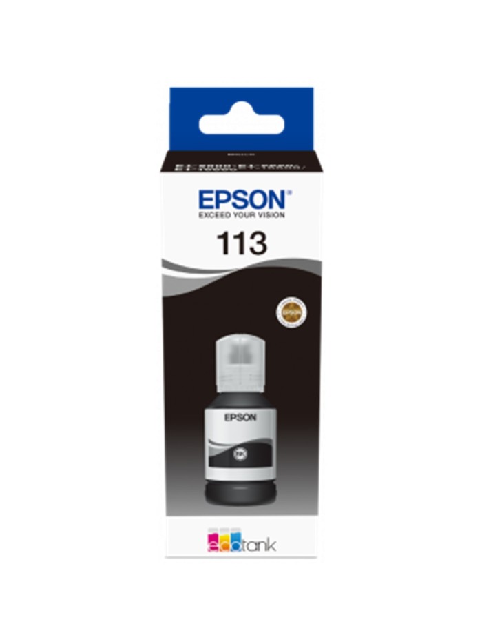 Cartucho tinta epson 113 ecotank pigment c13t06b140 negro ink bottle Cartucho tinta epson 113 ecotank pigment c13t06b140 negro ink bottle