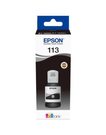 Cartucho tinta epson 113 ecotank pigment c13t06b140 negro ink bottle