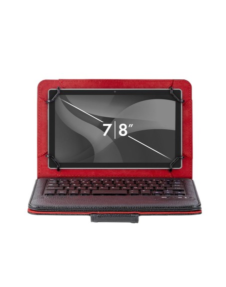 Funda universal phoenix para tablet hasta 8 pulgadas teclado bluetooth