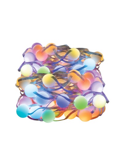 Guirnalda luces muvit io wifi dreamcolor mini globo rgb 10m