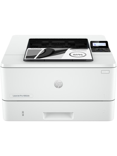 Impresora hp laser monocromo laserjet pro 4002dn a4 - 40ppm - red - duplex