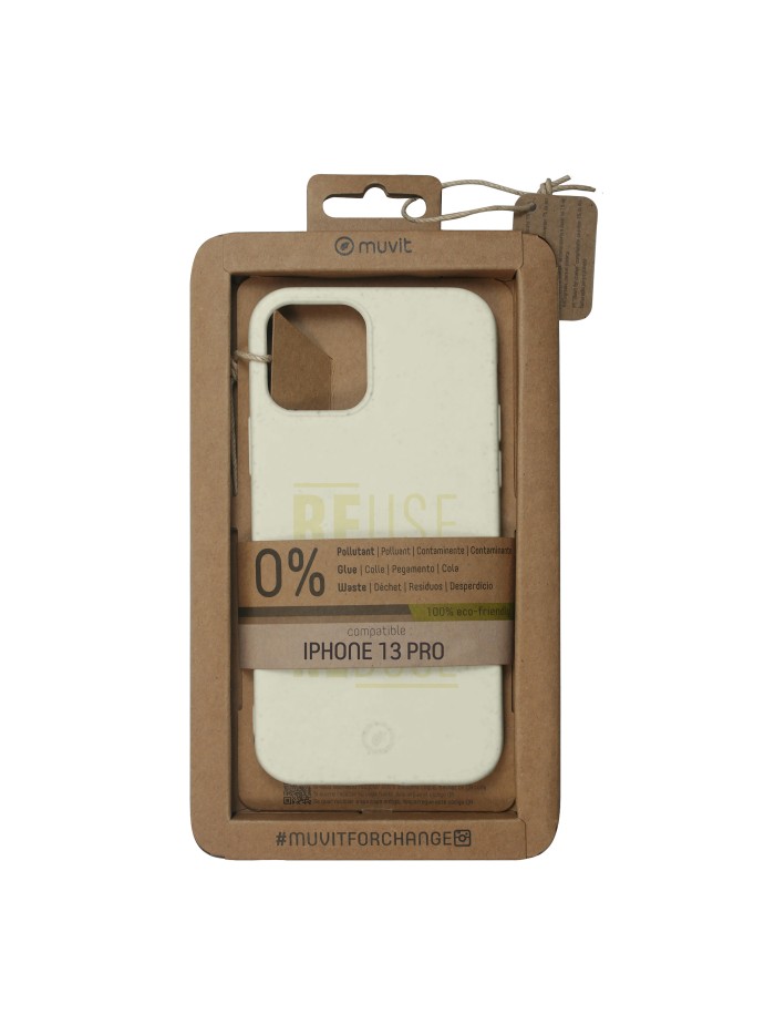 Funda muvit bambootek para apple iphone 13 pro piedra Funda muvit bambootek para apple iphone 13 pro piedra