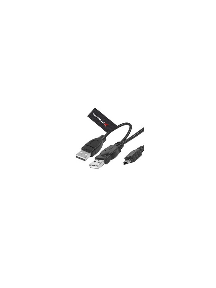 Cable 2 conectores usb 2.0 a mini usb b 5 pines 1.5 m Cable 2 conectores usb 2.0 a mini usb b 5 pines 1.5 m