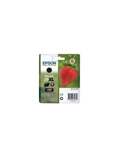 Cartucho tinta epson 29xl c13t29914012 negro xp235 - xp332 - xp3357xp4327xp435 - fresa