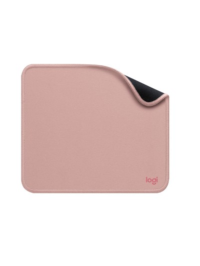 Alfombrilla logitech desk mat studio series rosa oscuro