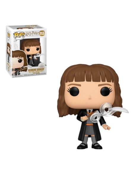 Funko pop harry potter hermione con una pluma