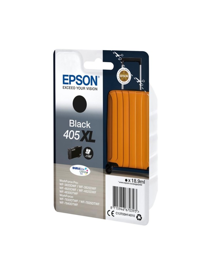 Cartucho epson singlepack black 405xl durabrite ultra ink Cartucho epson singlepack black 405xl durabrite ultra ink
