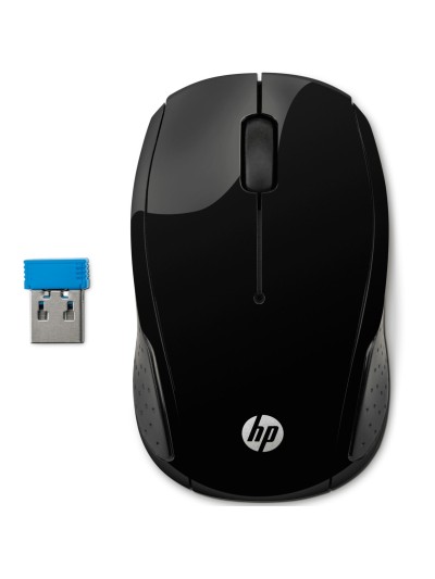 Mouse raton hp optico wireless inalambrico 220 negro
