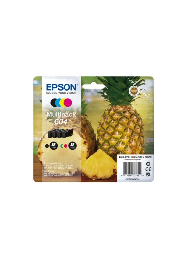 Multipack epson 604 c13t10g64010 xp2200 wf - 2910 piña