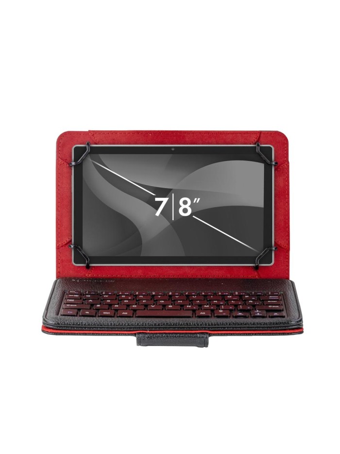 Funda universal phoenix para tablet hasta 8 pulgadas teclado con cable Funda universal phoenix para tablet hasta 8 pulgadas teclado con cable