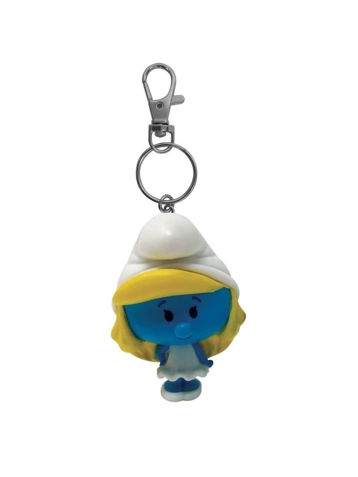 Llavero plastoy los pitufos pitufina chibi Llavero plastoy los pitufos pitufina chibi