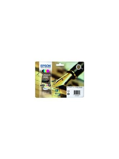Multipack tinta epson t163640 xl wf - 2010 - 2510 - 2520 - 2530 - 2540 - pluma