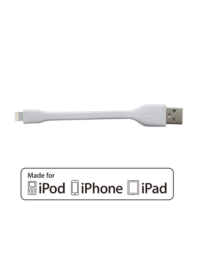 Cable phoenix usb a lightning certificado mfi apple 10 cm Cable phoenix usb a lightning certificado mfi apple 10 cm