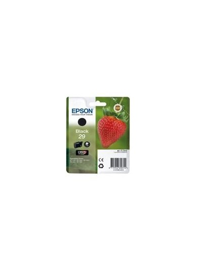 Cartucho tinta epson 29 c13t29814012 negro xp235 - xp332 - xp3357xp4327xp435 - fresa