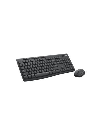 Teclado + mouse logitech mk295 silent negro wireles inalambrico