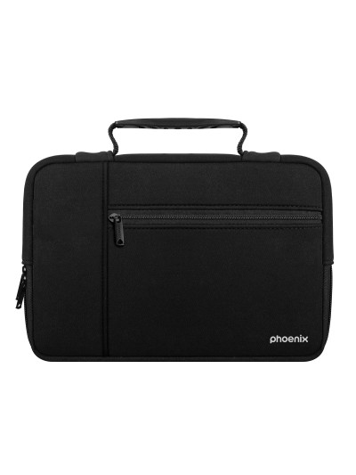 Maletin funda phoenix de neopreno para tablet o portátil 11 pulgadas negra