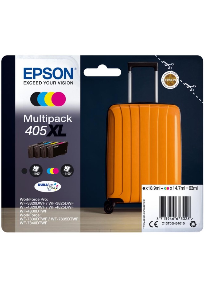 Pack cartuchos epson 405xl durabrite ultra ink Pack cartuchos epson 405xl durabrite ultra ink