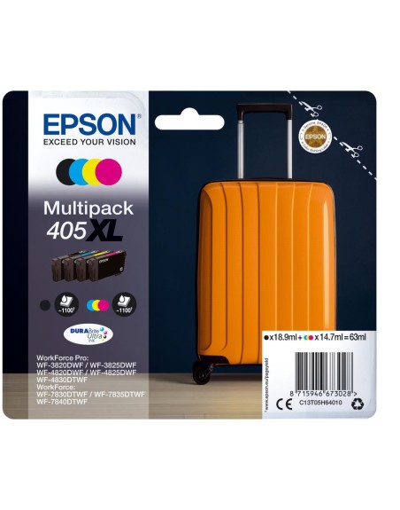 Pack cartuchos epson 405xl durabrite ultra ink