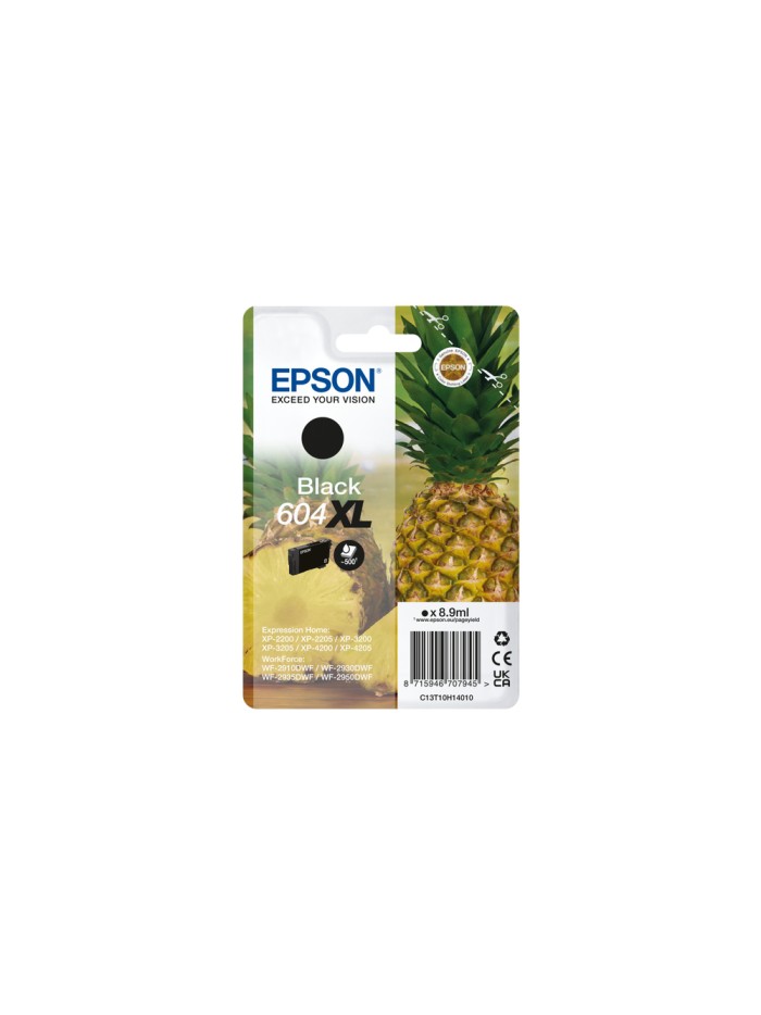 Cartucho epson 604xl negro c13t10h14010 xp2200 wf - 2910 piña Cartucho epson 604xl negro c13t10h14010 xp2200 wf - 2910 piña