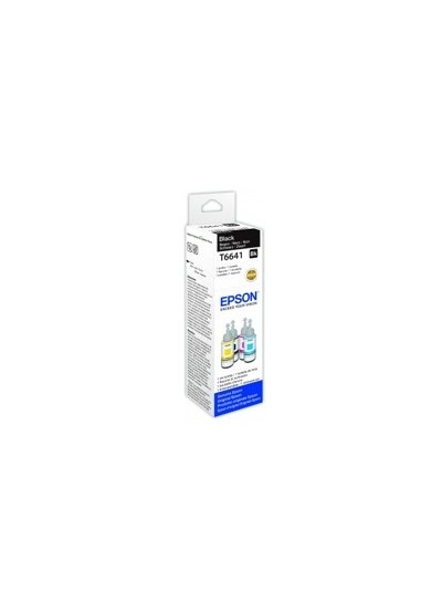 Cartucho ecotank epson 664 t664140 negro 70ml l355 - l555