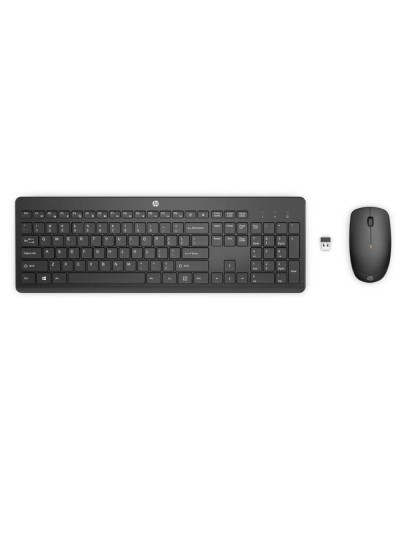 Kit teclado + raton inalambrico hp 230 negro