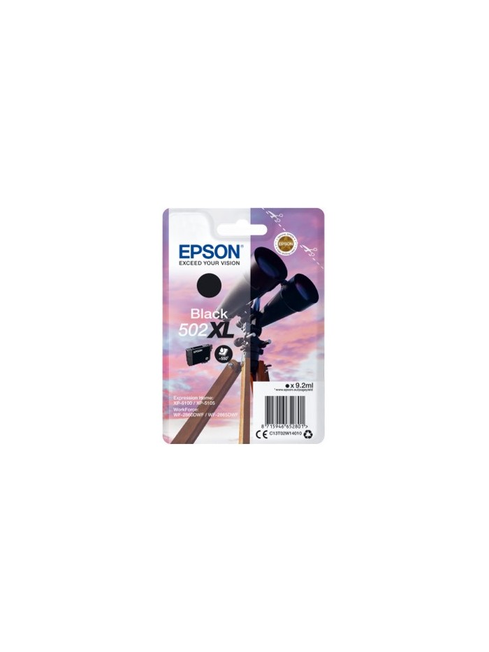 Cartucho tinta epson t02w140 502xl negro ink Cartucho tinta epson t02w140 502xl negro ink