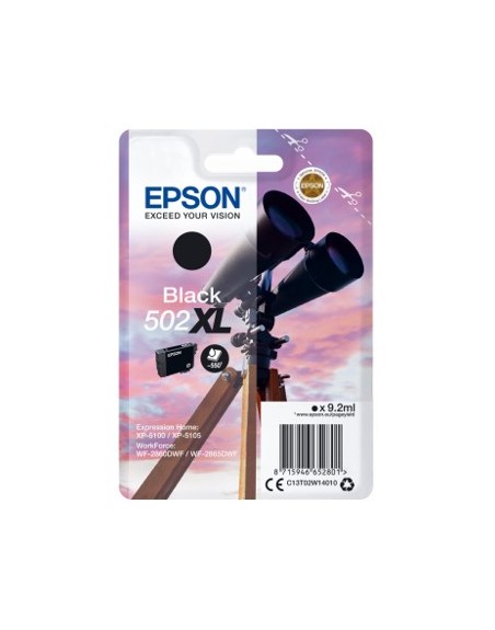 Cartucho tinta epson t02w140 502xl negro ink