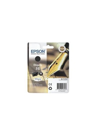 Cartucho tinta epson t162140 negro wf - 2010 - 2510 - 2520 - 2530 - 2540 - pluma