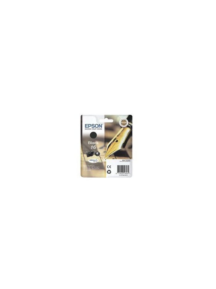 Cartucho tinta epson t162140 negro wf - 2010 - 2510 - 2520 - 2530 - 2540 - pluma Cartucho tinta epson t162140 negro wf - 2010 - 2510 - 2520 - 2530 - 2540 - pluma