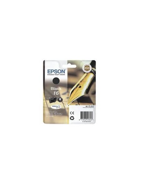 Cartucho tinta epson t162140 negro wf - 2010 - 2510 - 2520 - 2530 - 2540 - pluma