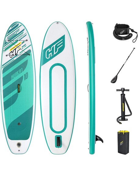 Bestway 65346 - tabla paddle surf hinchable hydro - force huakai 3 -05m con remo - bomba y bolsa