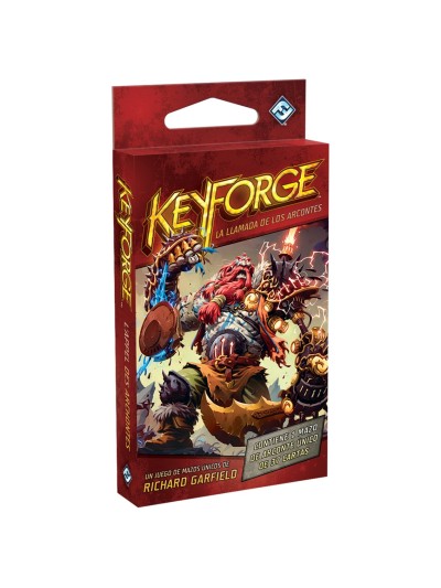 Juego de mesa keyforge la llamada de los arcontes mazo pegi 14