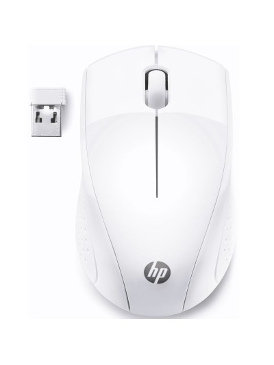 Mouse raton hp optico wireless inalambrico 220 - hasta 1600dpi - blanco nieve