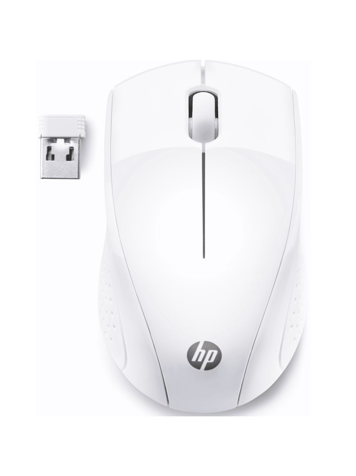 Mouse raton hp optico wireless inalambrico 220 - hasta 1600dpi - blanco nieve Mouse raton hp optico wireless inalambrico 220 - hasta 1600dpi - blanco nieve