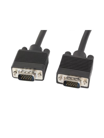 Cable vga lanberg macho - macho ferrita 1.8m negro