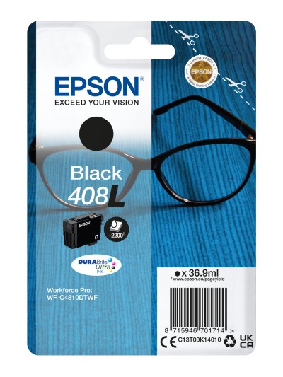 Cartucho tinta epson 408l negro durabrite 408l ultra ink