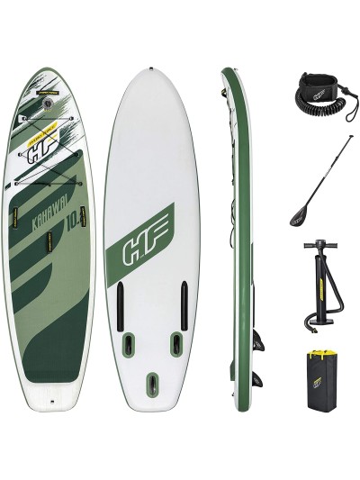 Bestway 65308 - tabla paddle surf hinchable hydro - force kahawai 3 -10m con remo - bomba y bolsa
