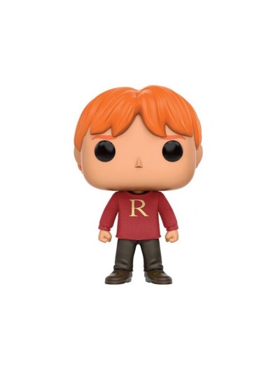 Funko pop harry potter ron weasley con jersey con letra r 10996