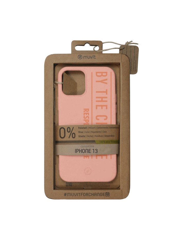 Funda muvit bambootek para apple iphone 13 melocoton Funda muvit bambootek para apple iphone 13 melocoton